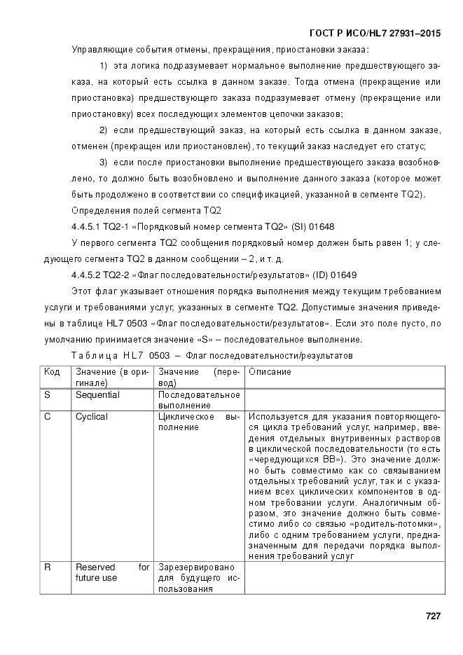 ГОСТ Р ИСО/HL 7 27931-2015, страница 734